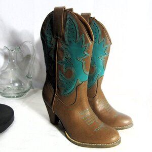 NEW VERY VOLATILE WOMEN'S RODEO WESTERN BOOTS SEXY DANCING BOOTS
